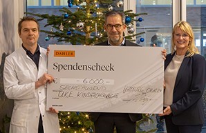 Weihnachtsspende für die Kinderchirurgie