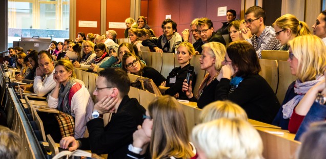 Mittagsplenum im Hörsaal