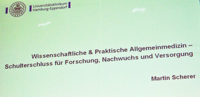 Antrittsvorlesung 1. Tag der Allgemeinmedizin 