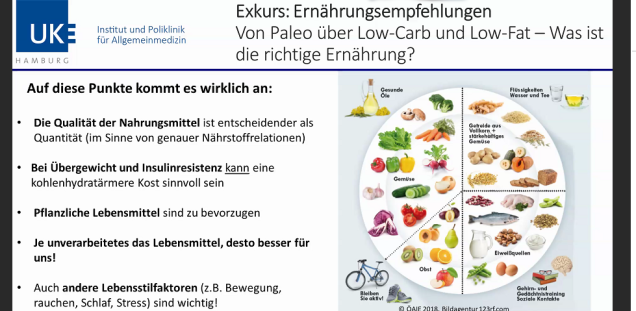 Seminar Ernährungsberatung in der HA